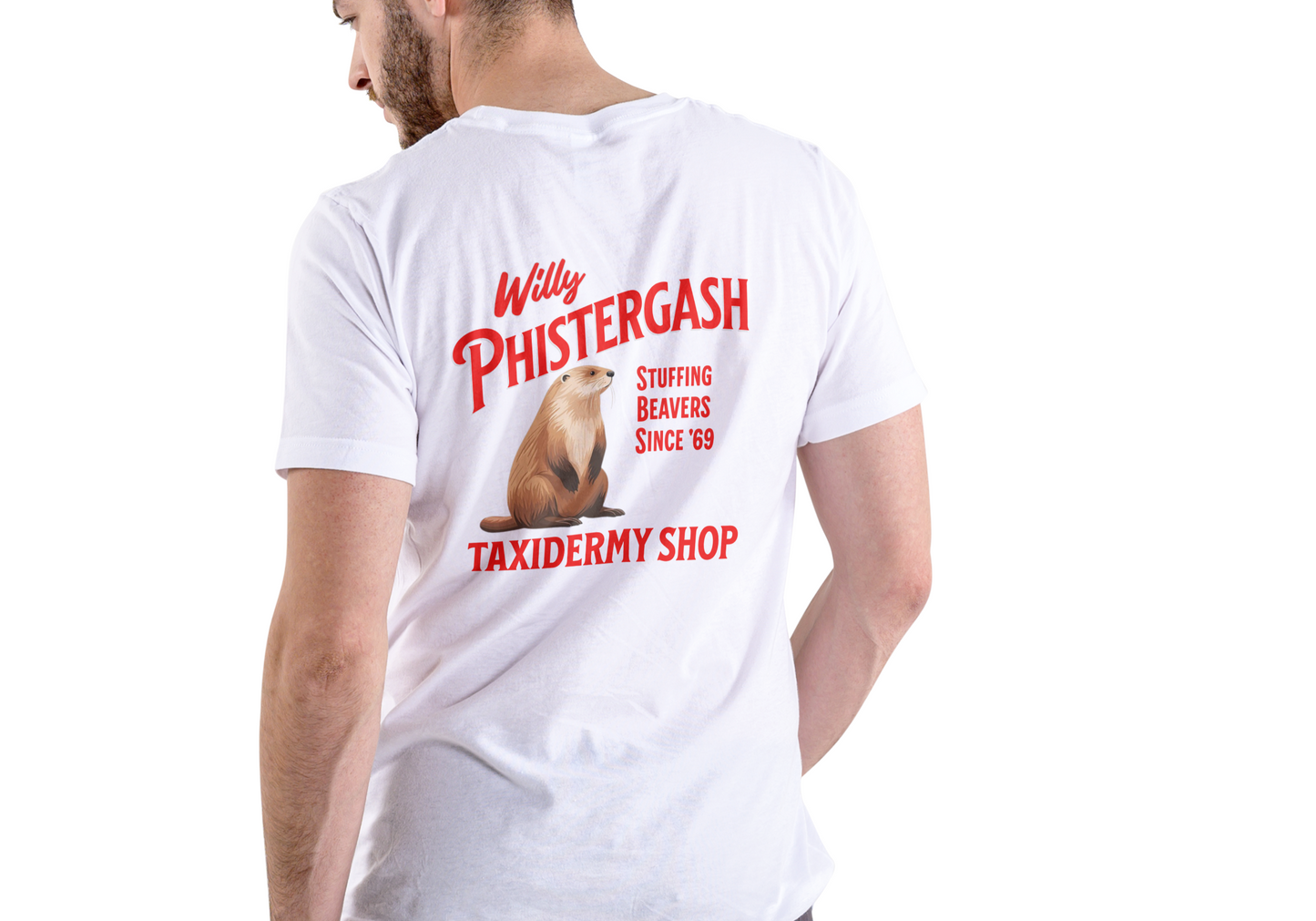 WILLY PHISTERGASH, T-SHIRT, UNISEX, COTTON