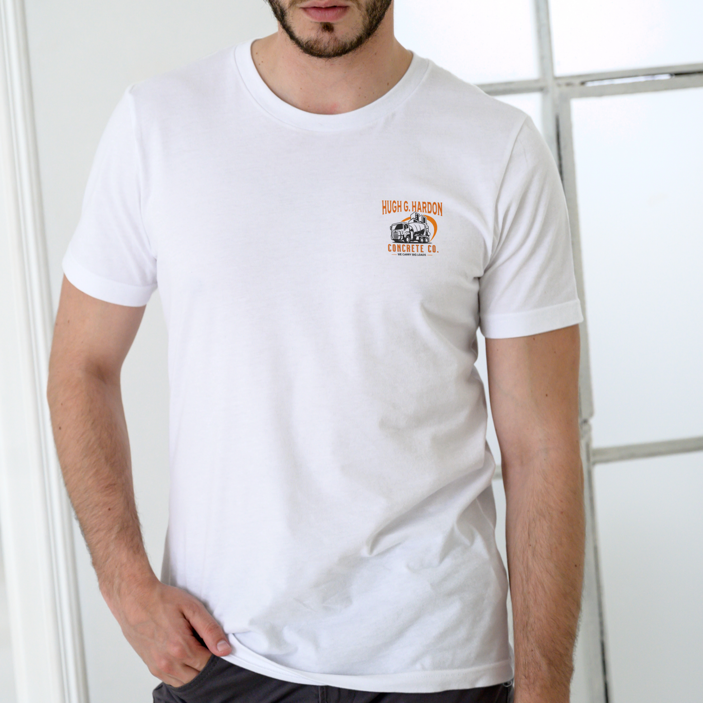 Hugh G. Hardon Concrete Co. – Funny Unisex Cotton T-Shirt