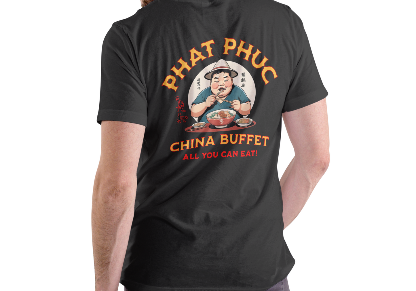 PHAT PHUC CHINA BUFFET, T-SHIRT, UNISEX, COTTON