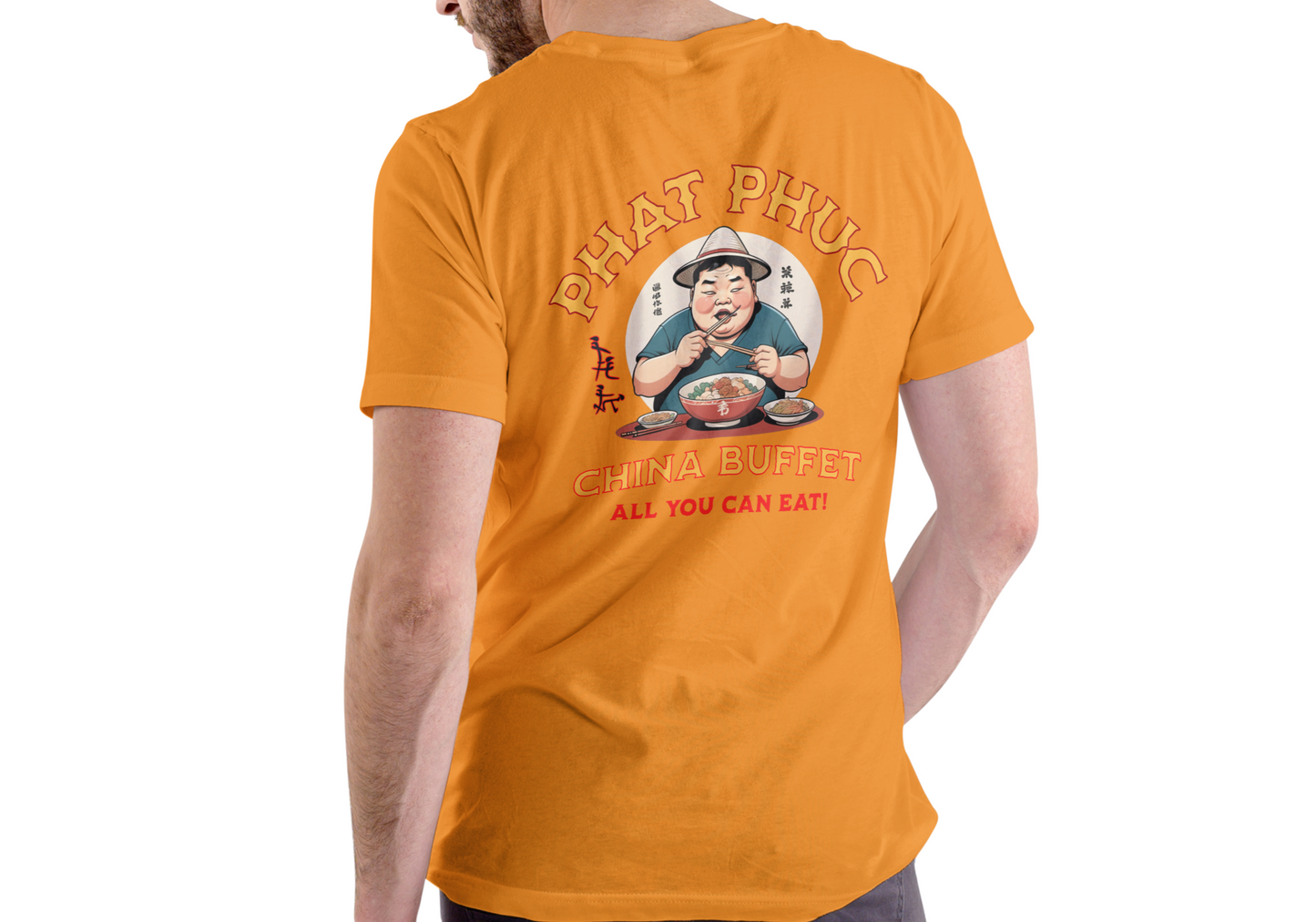 PHAT PHUC CHINA BUFFET, T-SHIRT, UNISEX, COTTON