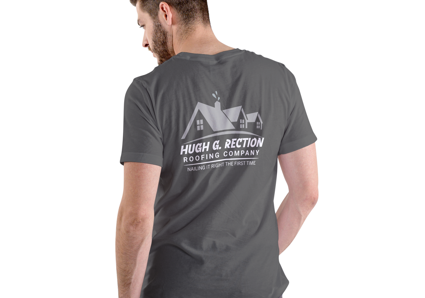 Hugh G. Rection Roofing Company, T-SHIRT, UNISEX, COTTON