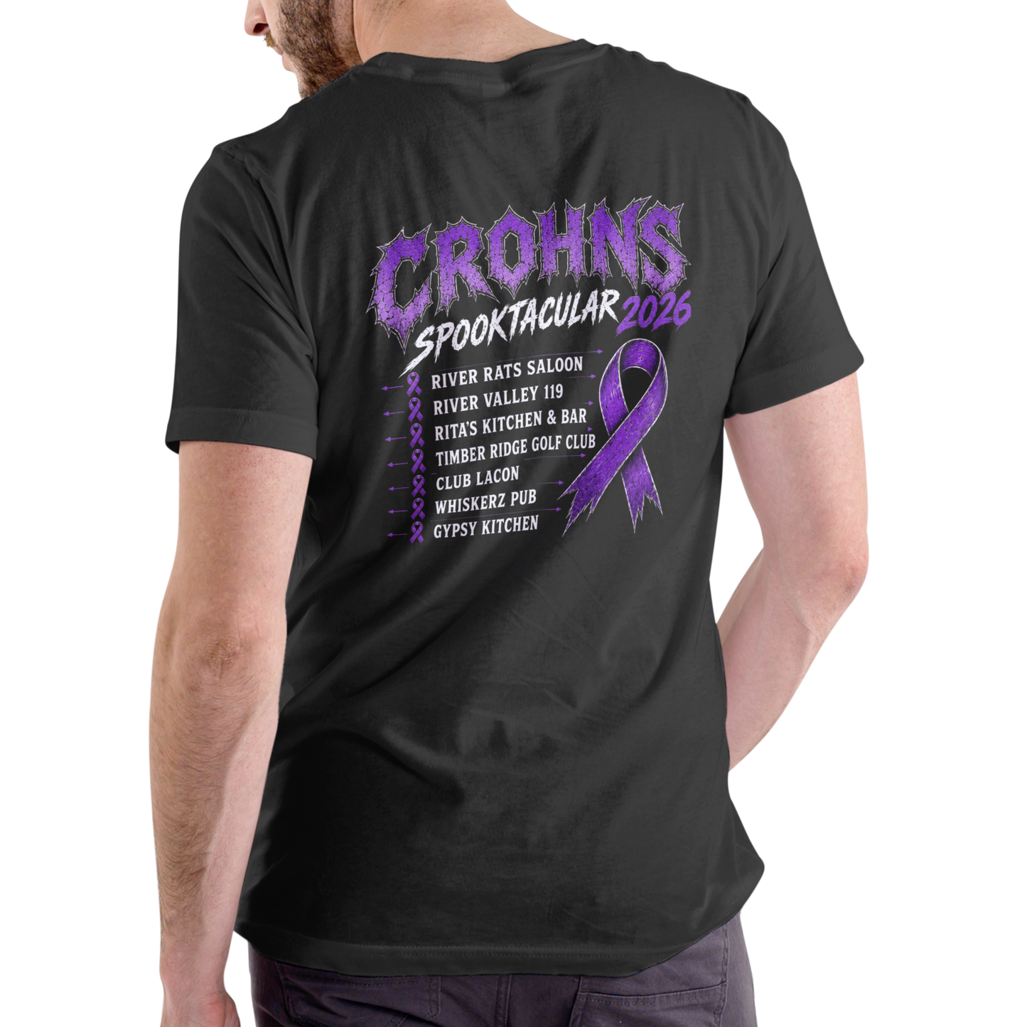 CHRISTOPHER CUSAC CROHNS BENEFIT T SHIRT