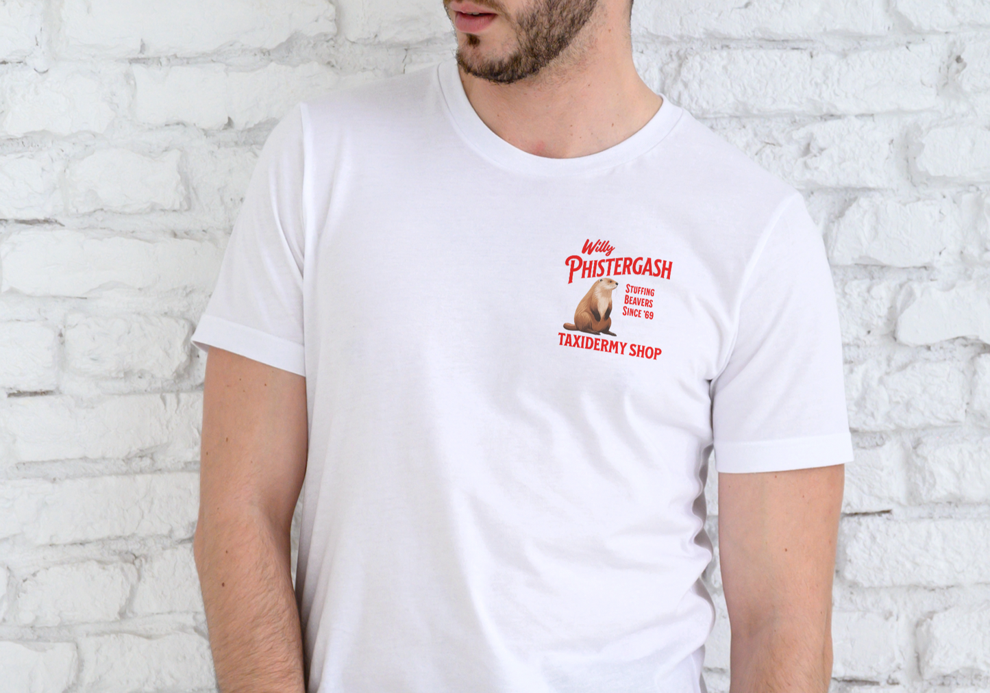 WILLY PHISTERGASH, T-SHIRT, UNISEX, COTTON