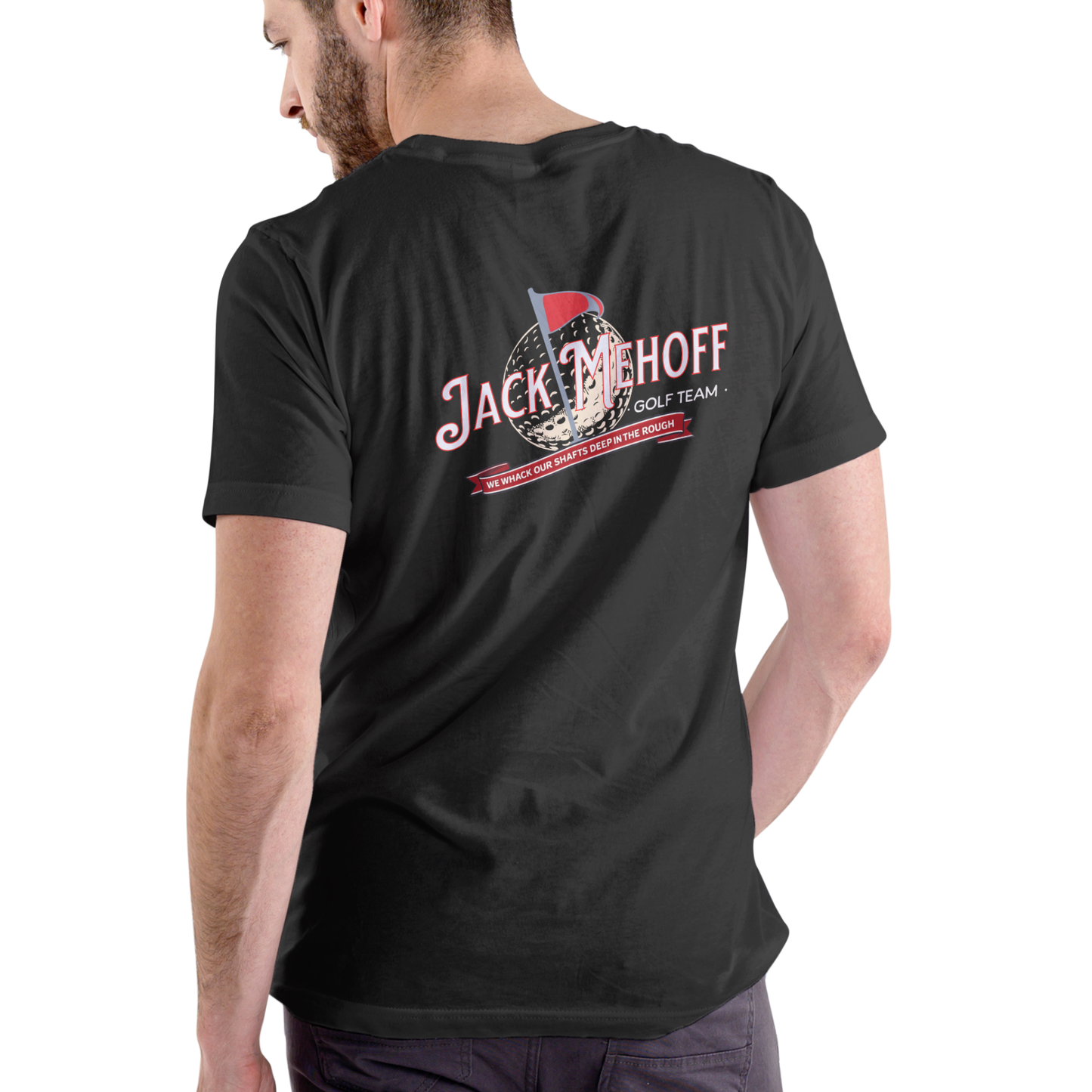 JACK MEHOFF GOLF TEAM, Funny T Shirt Unisex Cotton
