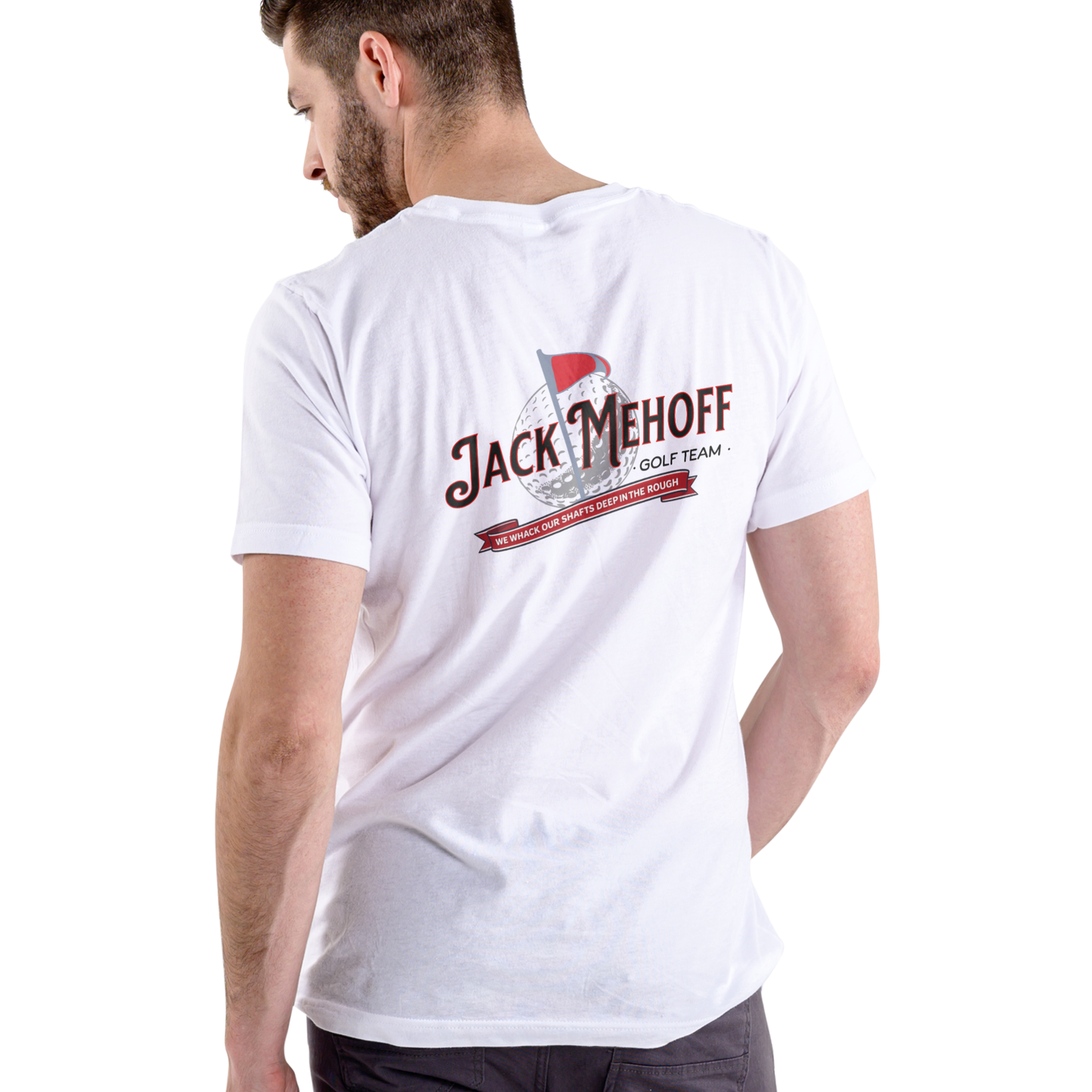 JACK MEHOFF GOLF TEAM, Funny T Shirt Unisex Cotton