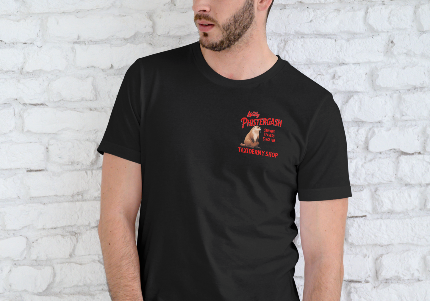WILLY PHISTERGASH, T-SHIRT, UNISEX, COTTON