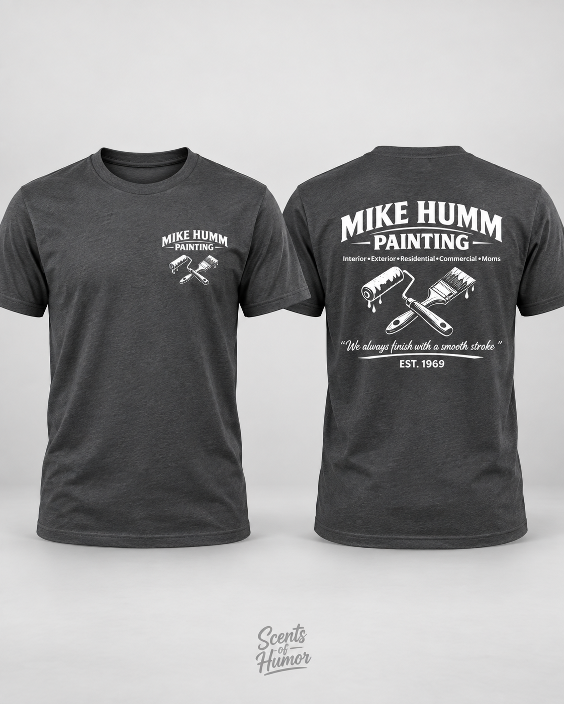 Mike Humm Painting – Funny Painter T-Shirt