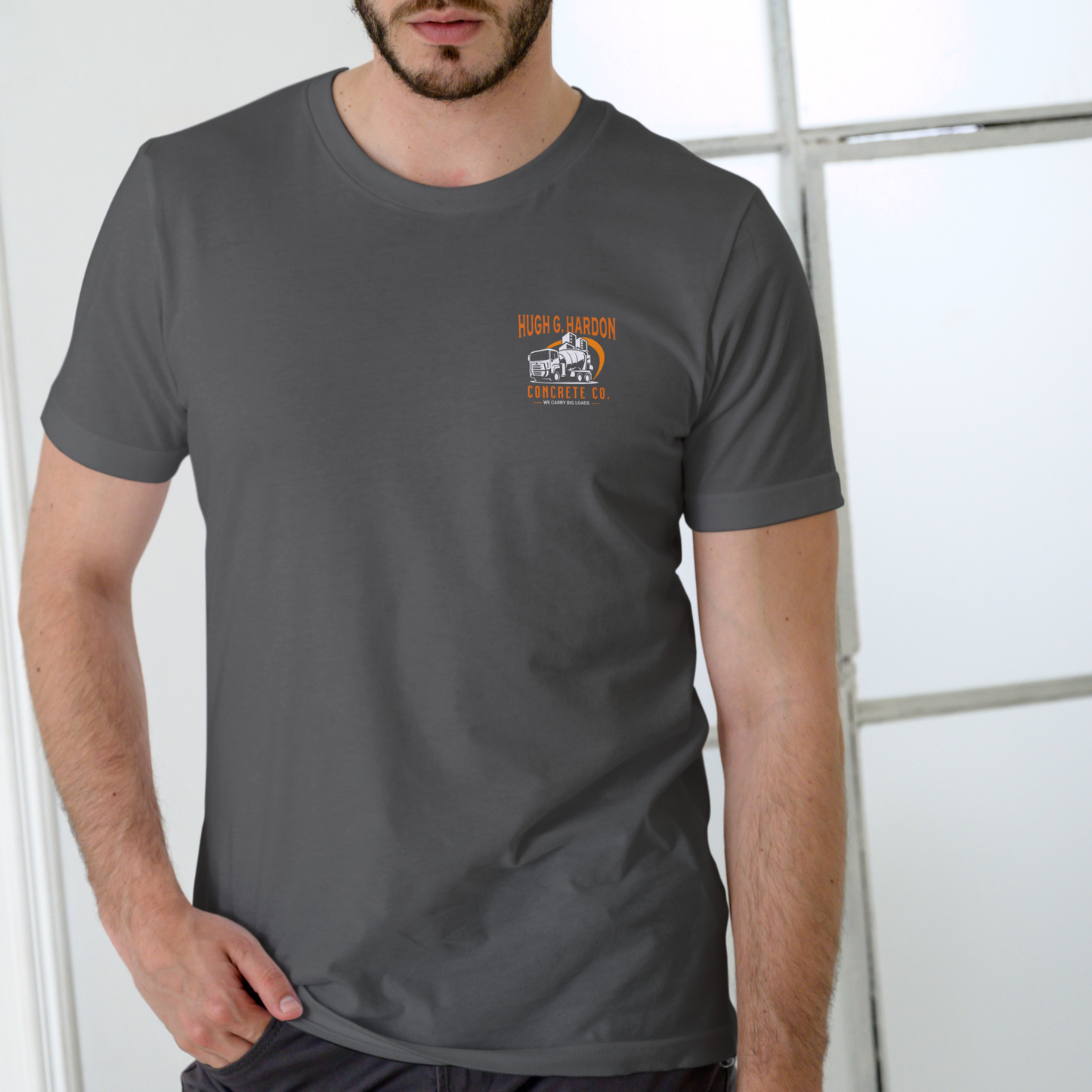 Hugh G. Hardon Concrete Co. – Funny Unisex Cotton T-Shirt
