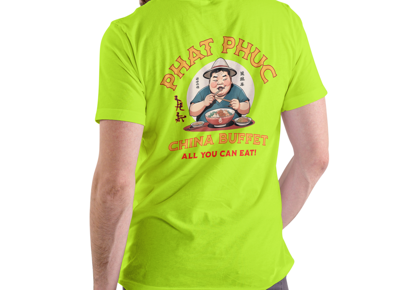 PHAT PHUC CHINA BUFFET, T-SHIRT, UNISEX, COTTON