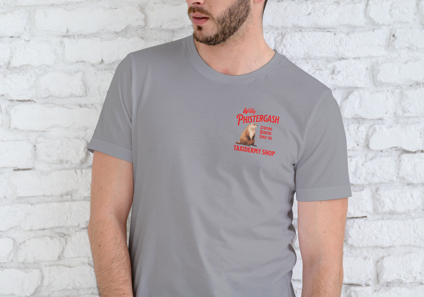 WILLY PHISTERGASH, T-SHIRT, UNISEX, COTTON