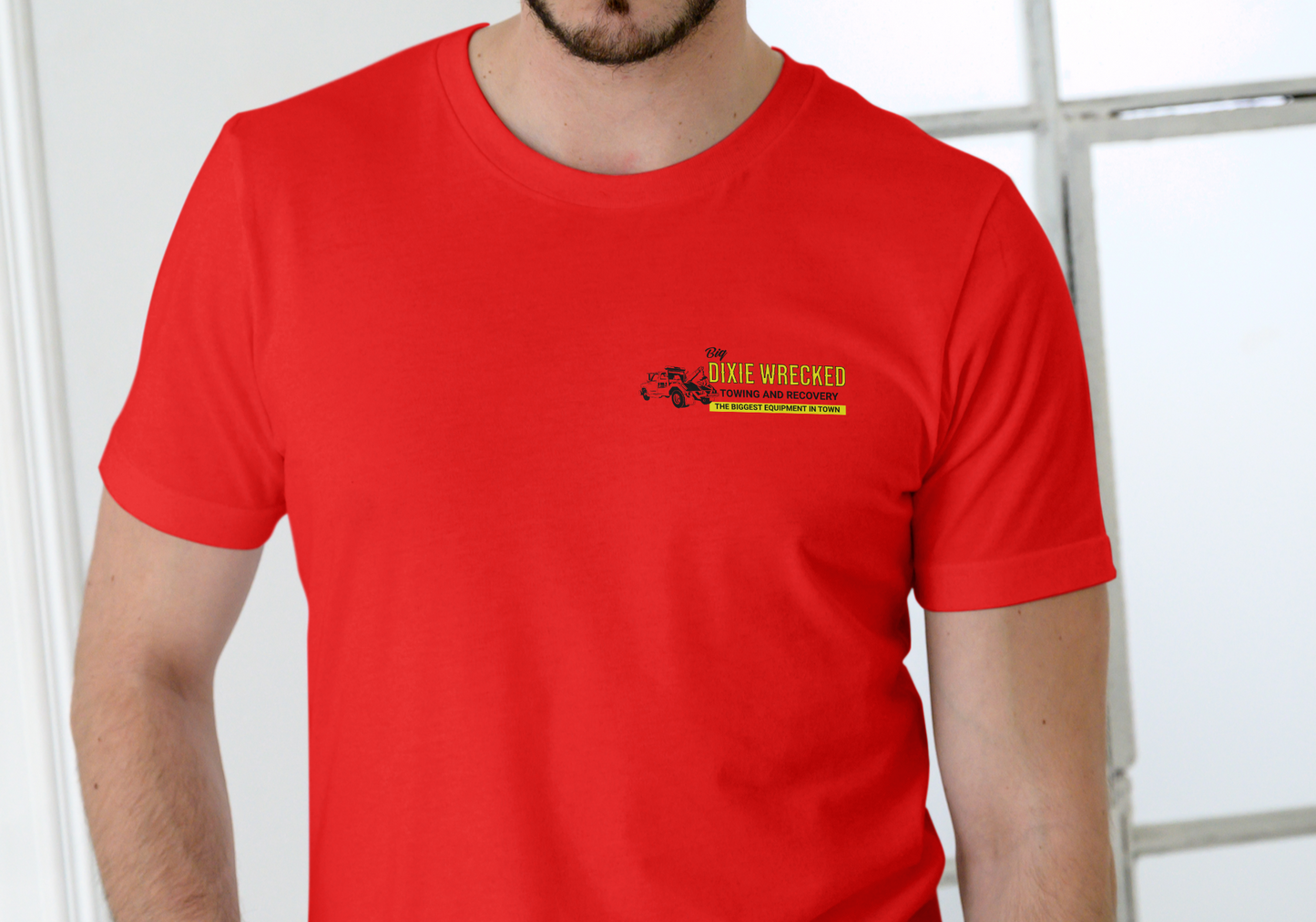 Big Dixie Wrecked Towing, T-SHIRT, UNISEX, COTTON