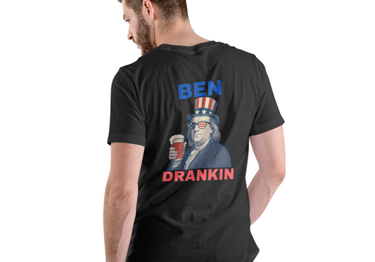 BEN DRANKIN, T-SHIRT, UNISEX, COTTON