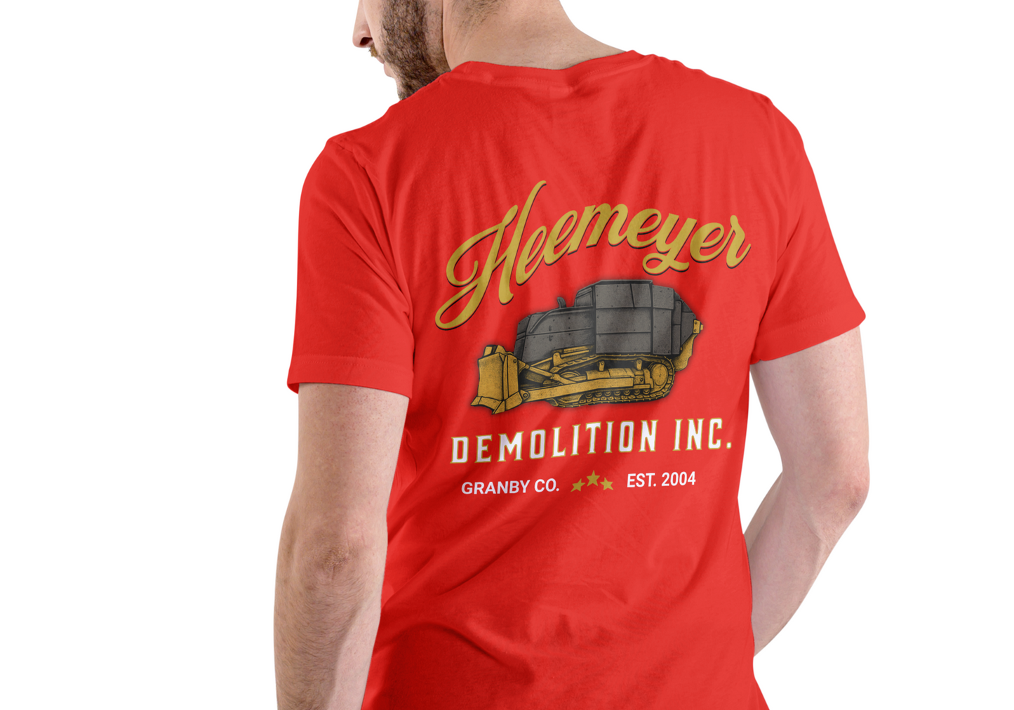 NEW HEEMEYER DEMOLITION INC., T-SHIRT, UNISEX, COTTON