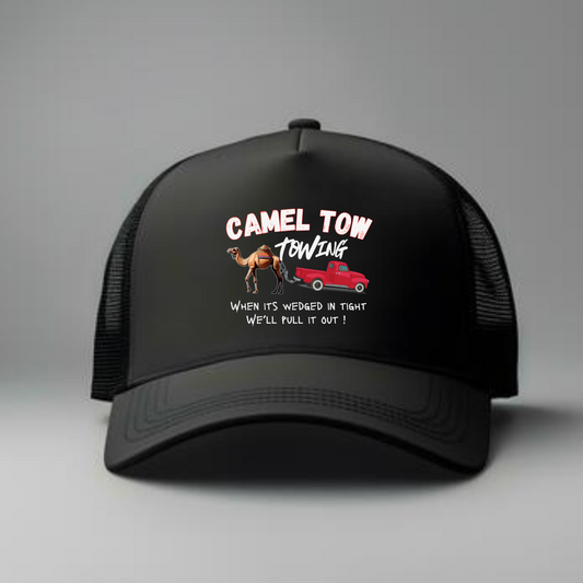 CAMEL TOW TOWING TRUCKER HAT