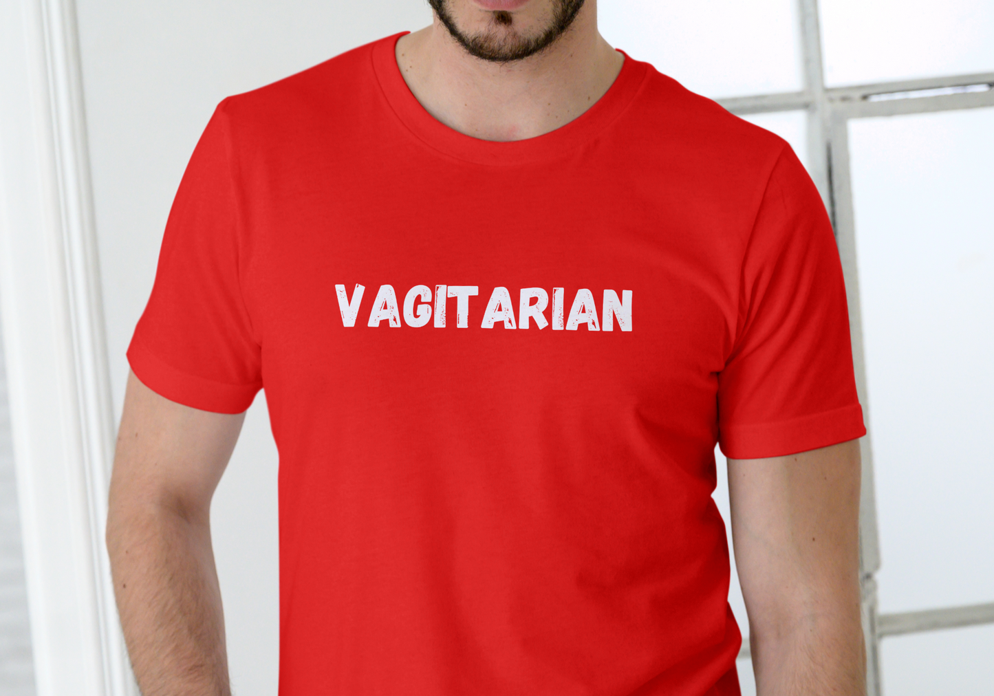 VAGITARIAN, T-SHIRT, UNISEX, COTTON