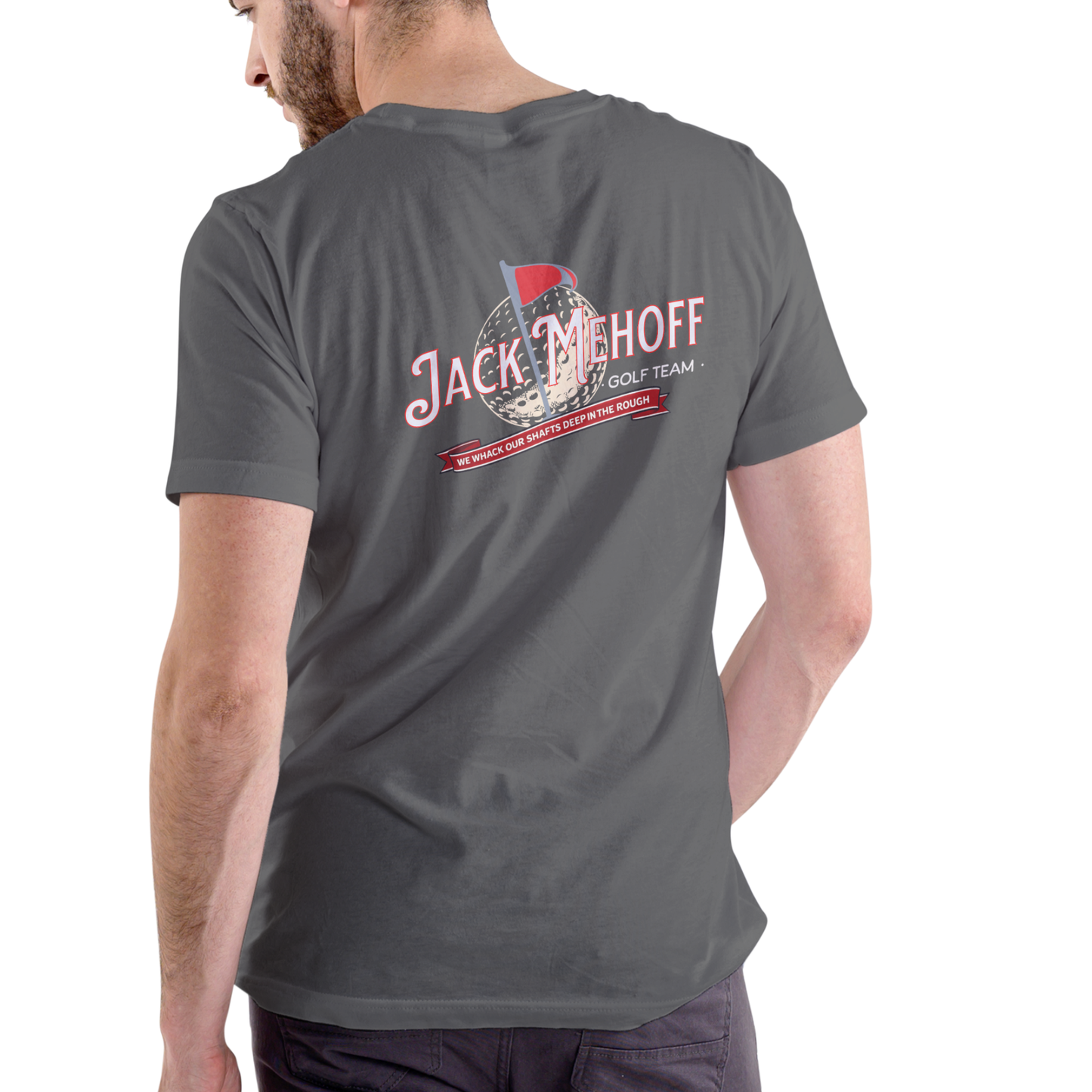 JACK MEHOFF GOLF TEAM, Funny T Shirt Unisex Cotton