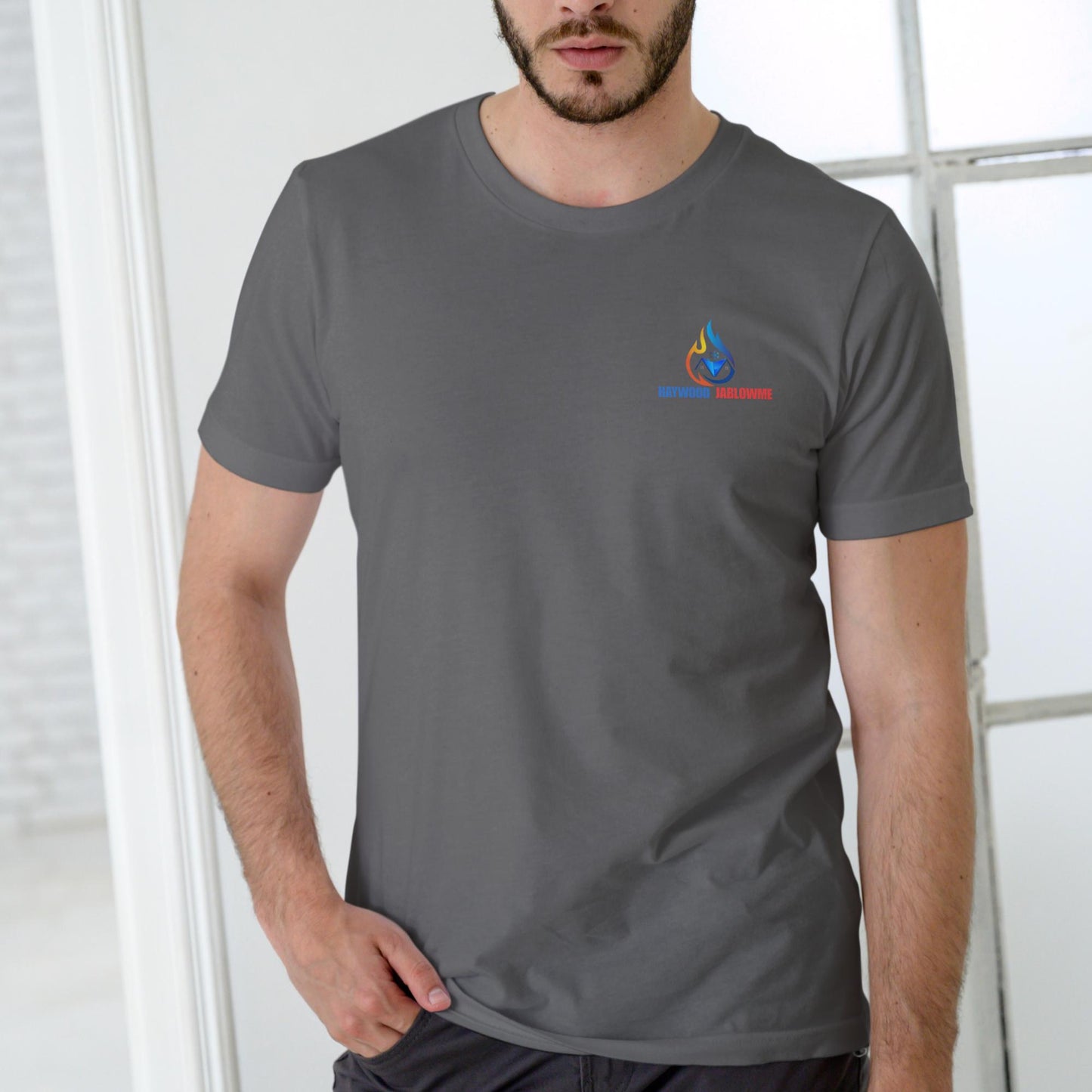 HAYWOOD JABLOWME HEATING AND AIR CONDITIONING, Unisex Cotton funny name T Shirt