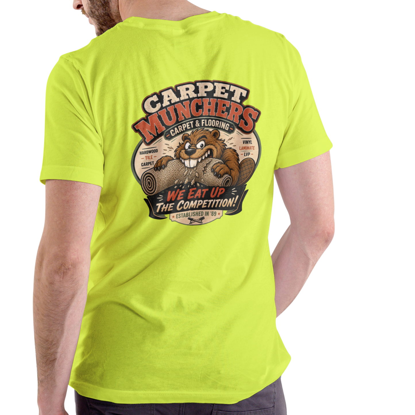CARPET MUNCHERS funny flooring T Shirt