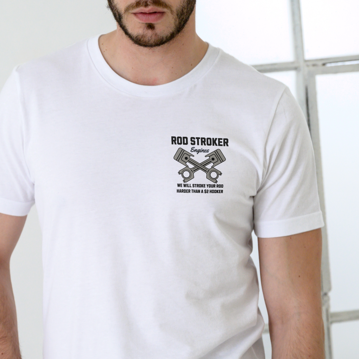 Rod Stroker, T-SHIRT, UNISEX, COTTON