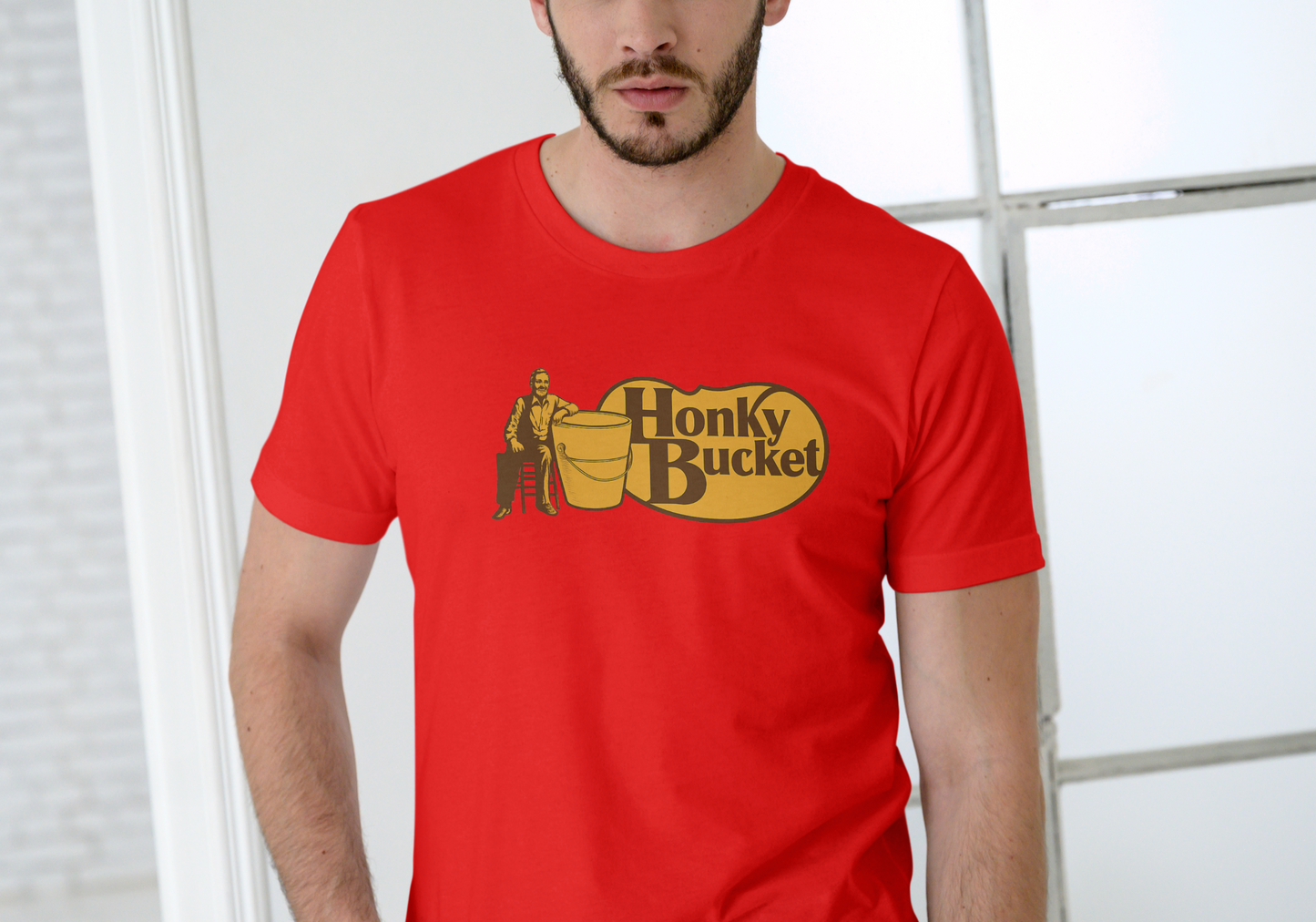 Honky Bucket, T-SHIRT, UNISEX, COTTON