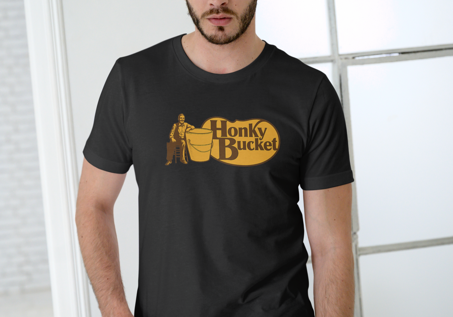 Honky Bucket, T-SHIRT, UNISEX, COTTON