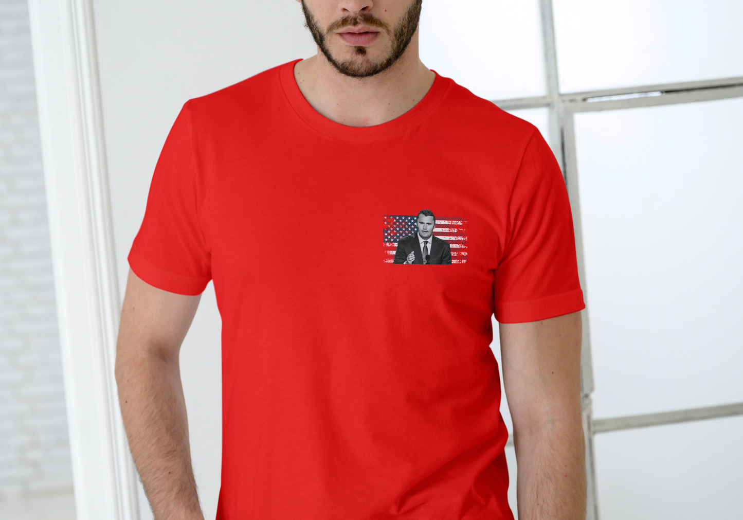 Charlie Kirk, Voice of a Generation, T-SHIRT, UNISEX, COTTON