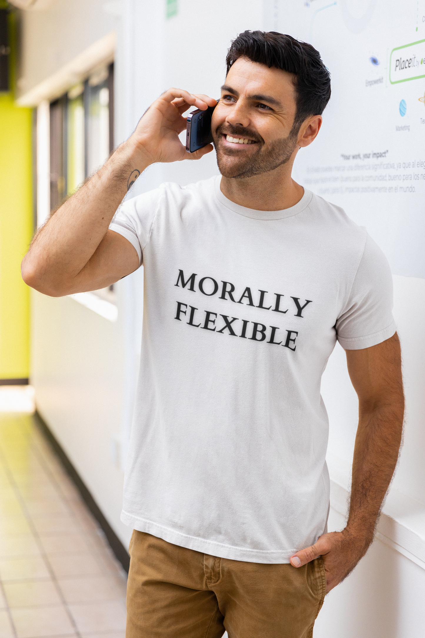 Short sleeve shirt MORALLY FLEXIBLE