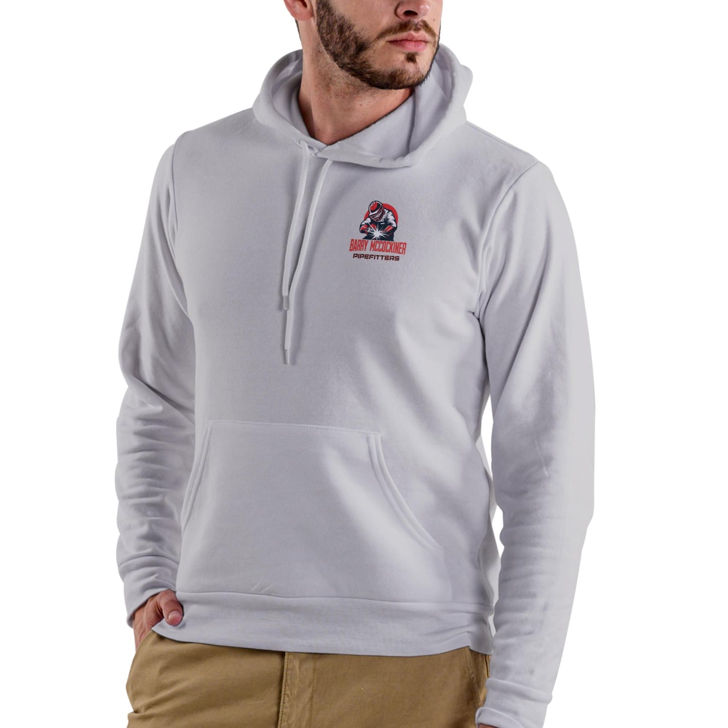 BARRY MCCOCKINER PIPEFITTERS Local 69 Funny Hoodie Unisex Cotton Blend