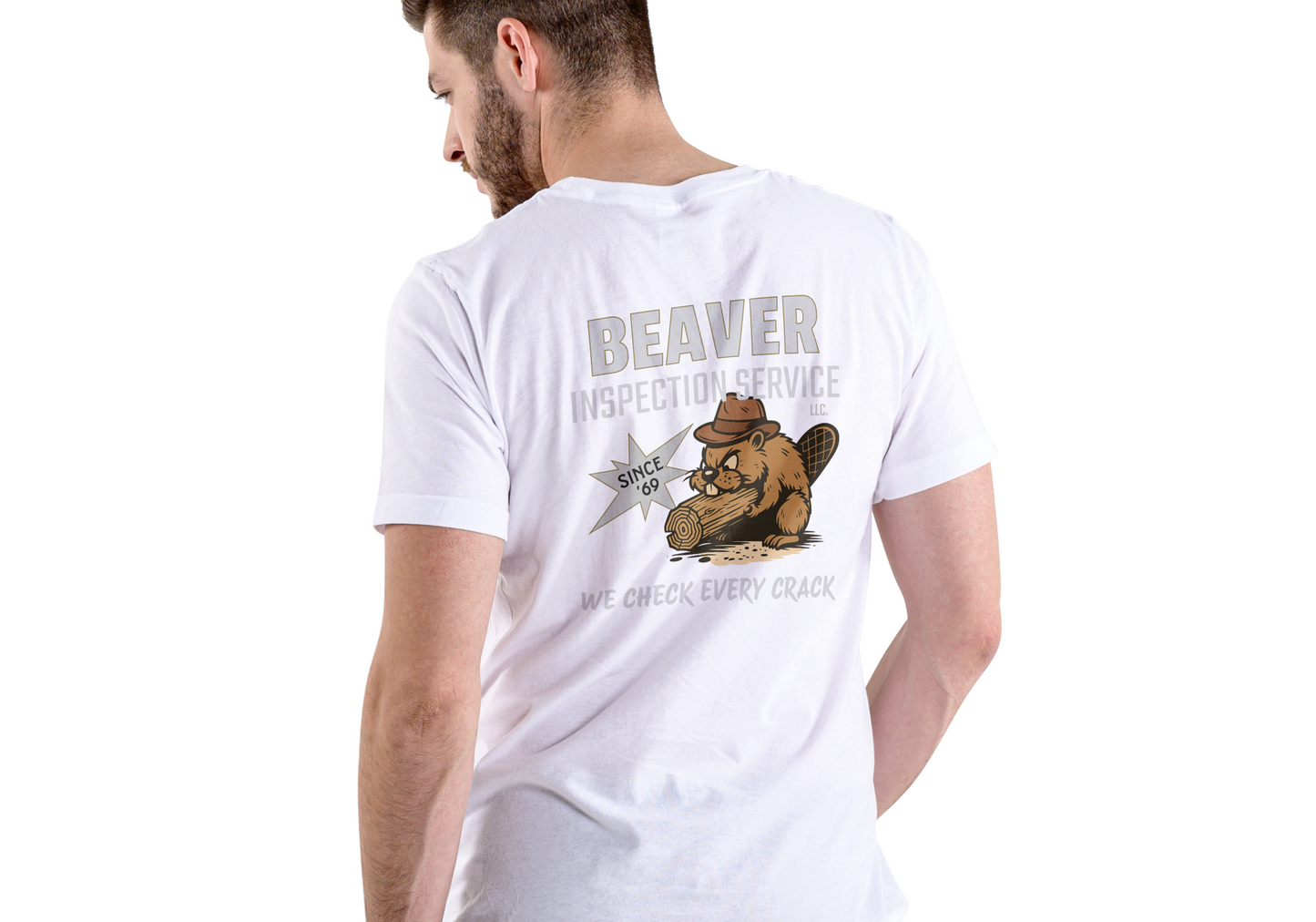 Beaver Inspection Service, T-SHIRT, UNISEX, COTTON