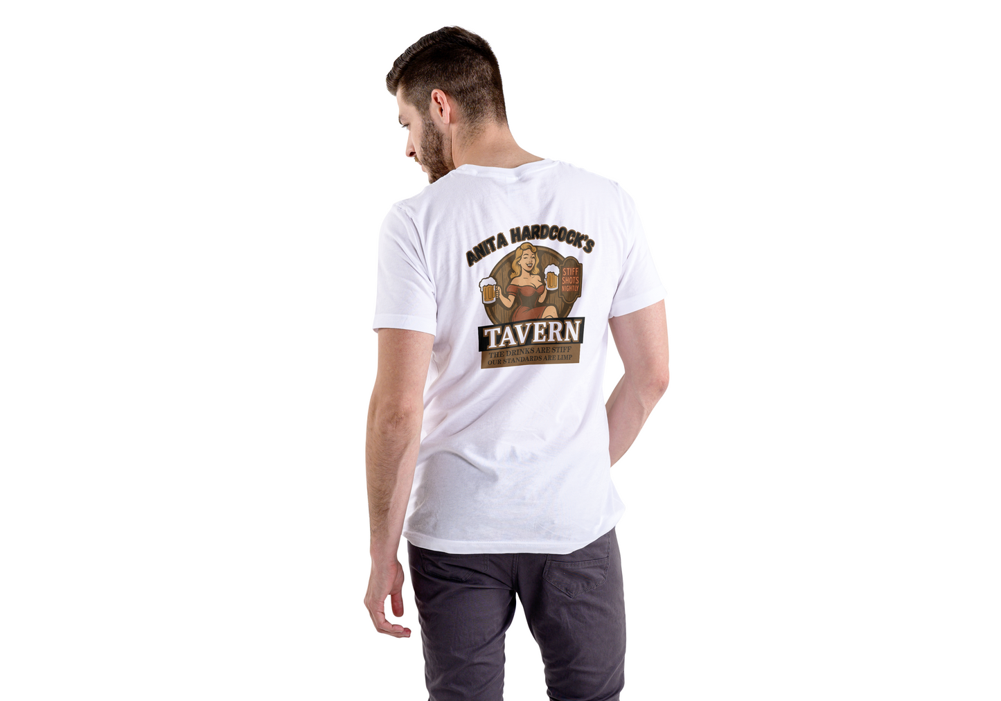 Anita Hardcock's Tavern, T-SHIRT, UNISEX, COTTON