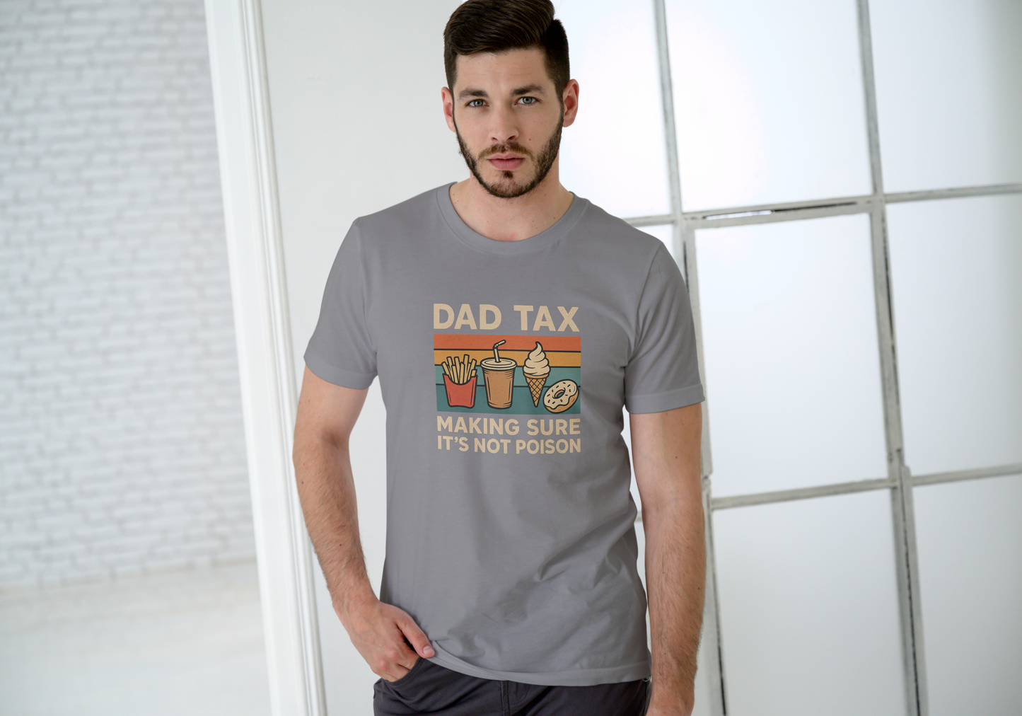 Dad Tax , T-SHIRT, UNISEX, COTTON