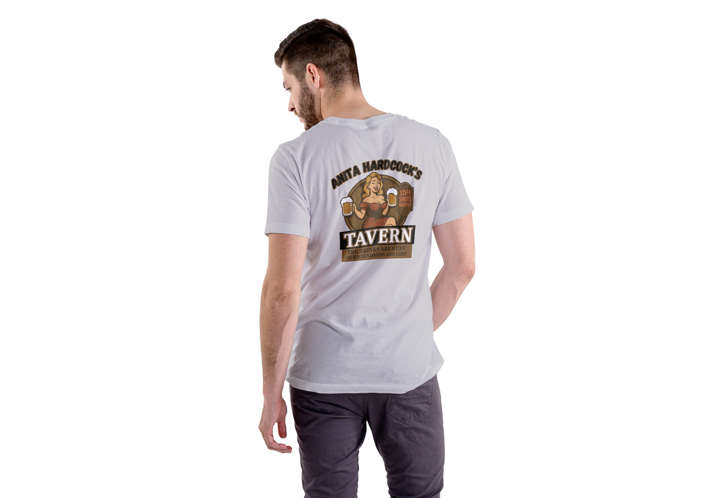 Anita Hardcock's Tavern, T-SHIRT, UNISEX, COTTON