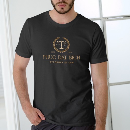 PHUC DAT BICH Attorney at law, Funny T Shirt Unisex Cotton