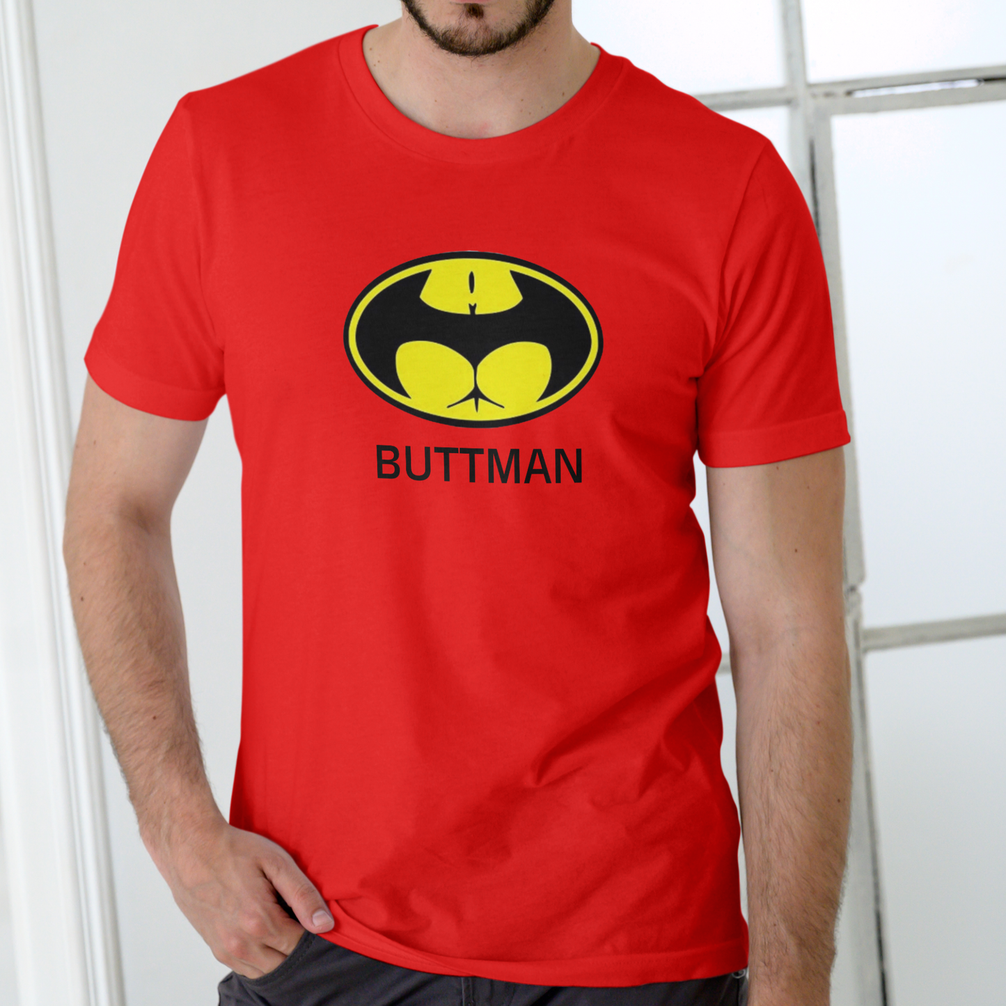 BUTTMAN – Funny Graphic T-Shirt | Unisex Cotton Tee