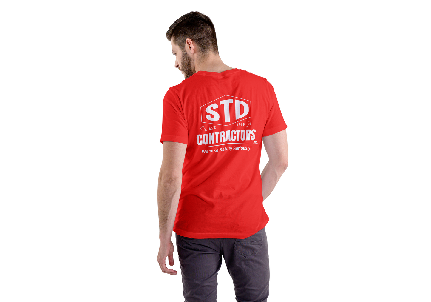 STD Contractors, T-SHIRT, UNISEX, COTTON