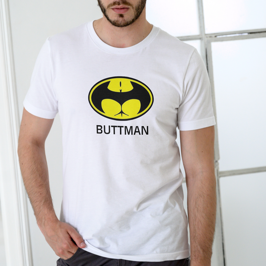 BUTTMAN – Funny Graphic T-Shirt | Unisex Cotton Tee