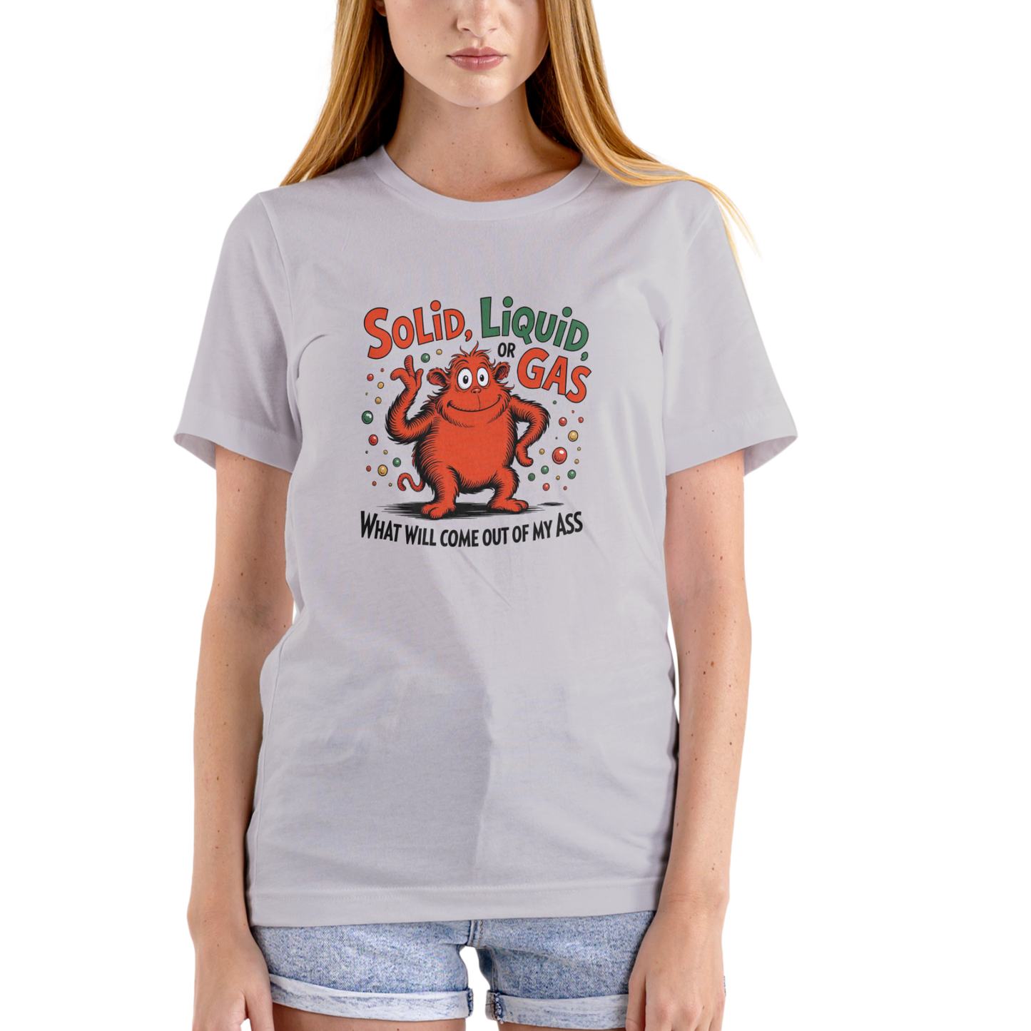 Solid, Liquid, or Gas – Funny T-Shirt | Unisex Cotton Tee