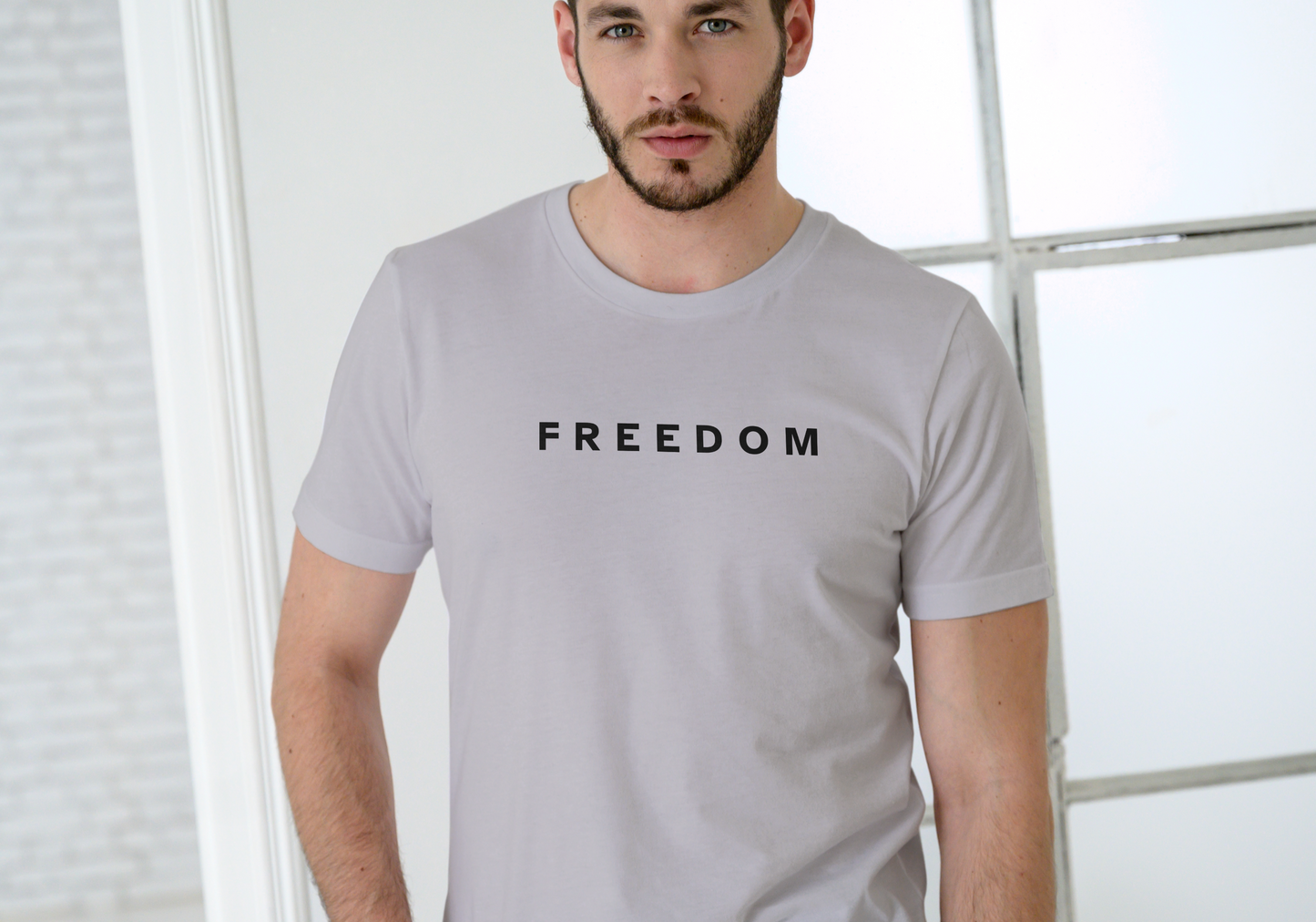 Charlie Kirk, Freedom American Flag, T-SHIRT, UNISEX, COTTON