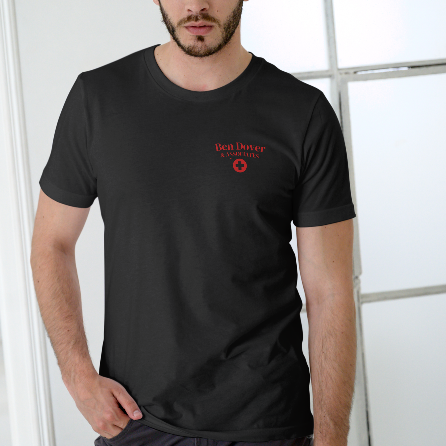 BEN DOVER AND ASSOCIATES DISCOUNT PROCTOLOGY – Funny Unisex Cotton T-Shirt