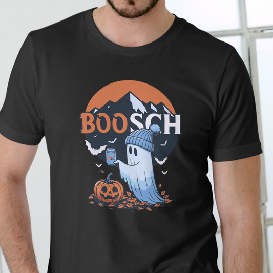 BOO HALLOWEEN T Shirt, Unisex Cotton