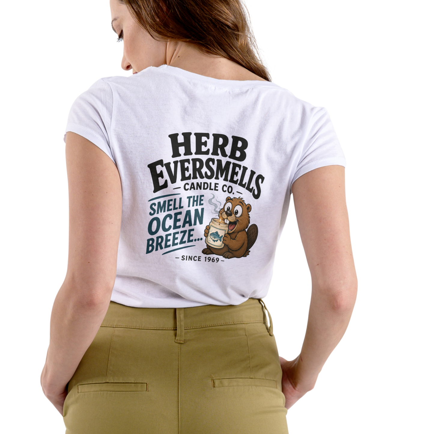 Herb Eversmells Candle Co. T Shirt, Unisex Cotton