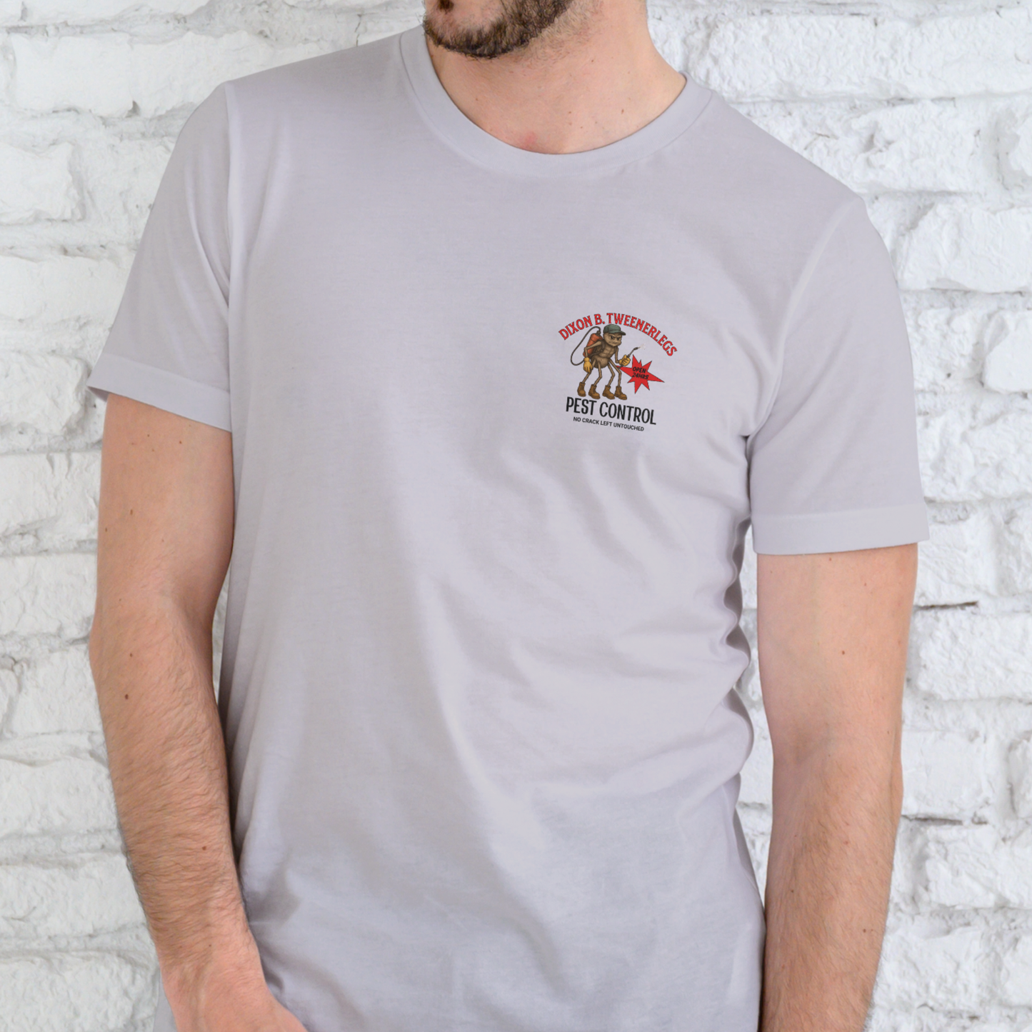 Dixon B Tweenerbutt Pest Control funny T Shirt, Unisex Cotton