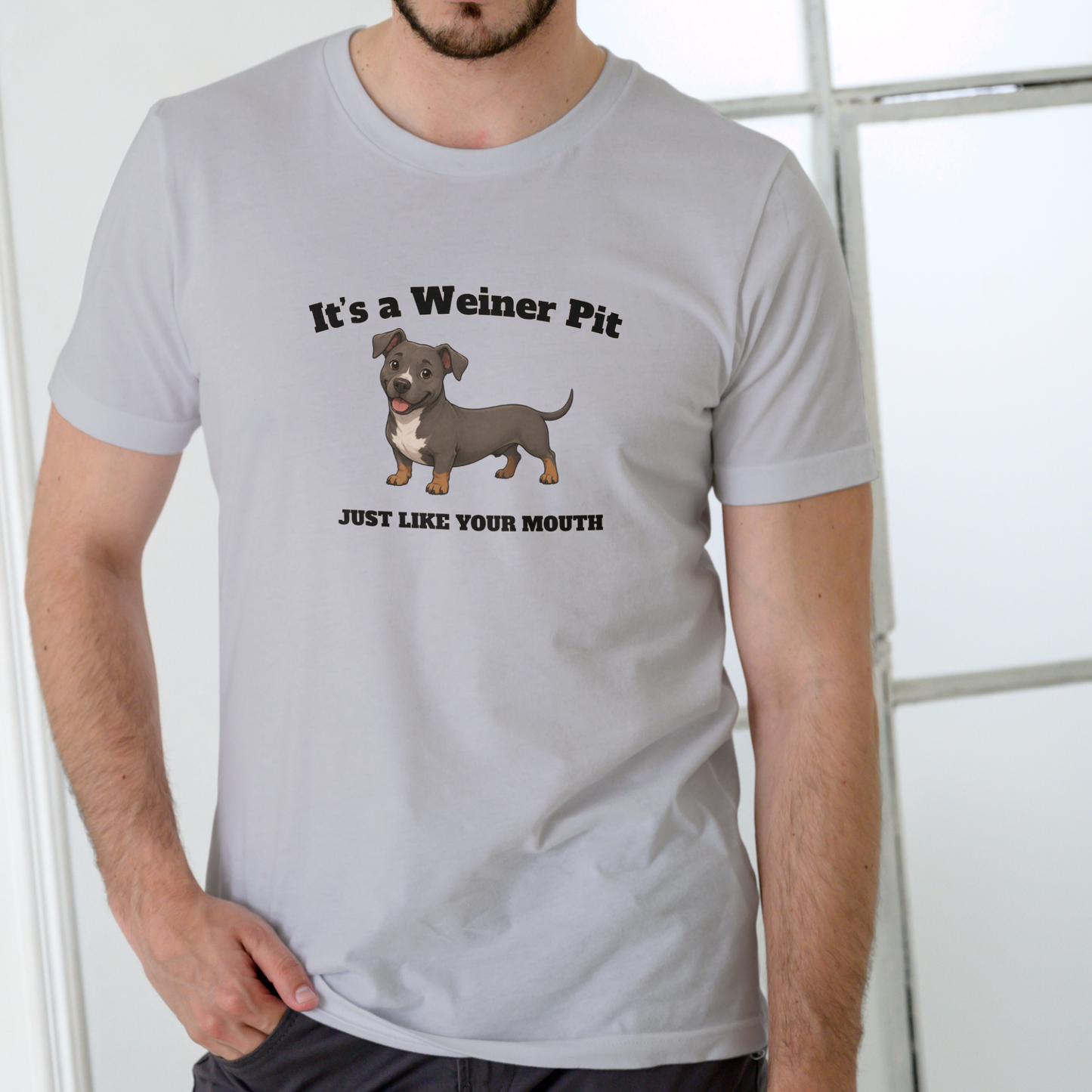 It"s A Weiner Pit T Shirt, Unisex Cotton