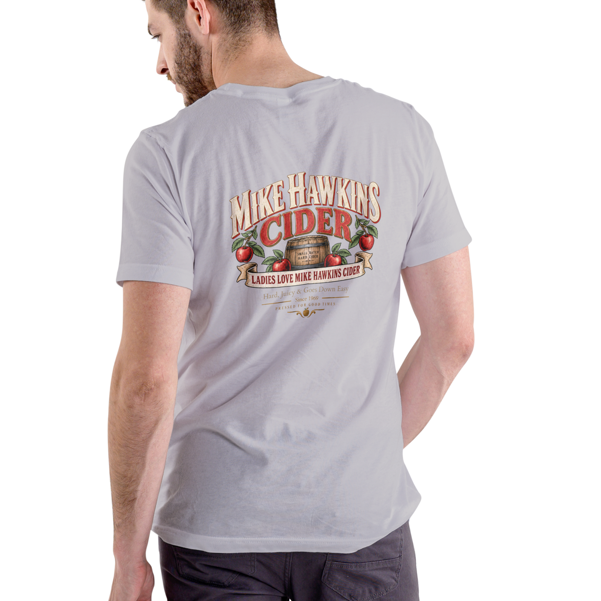 MIKE HAWKINS CIDER, T-SHIRT, UNISEX, COTTON