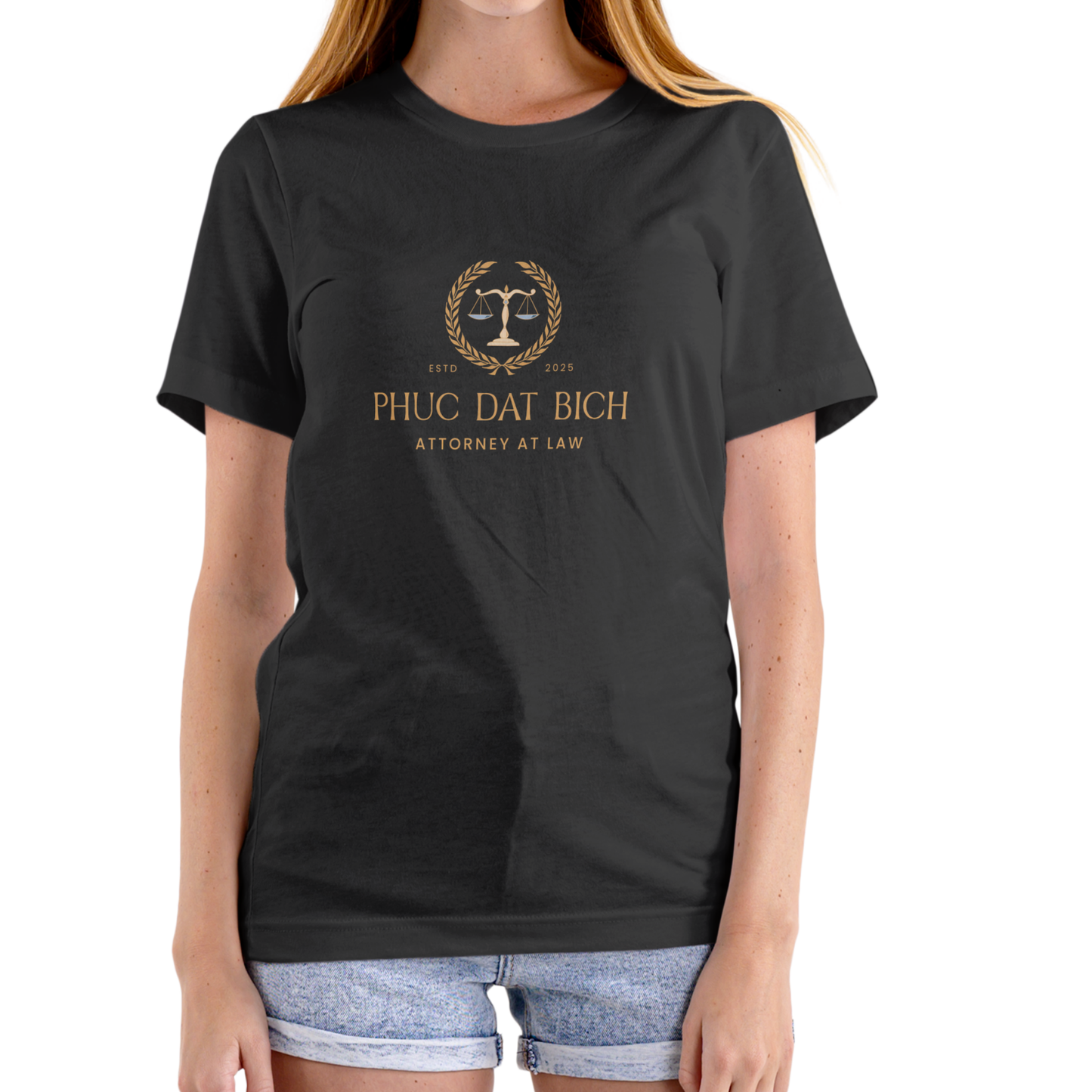 PHUC DAT BICH Attorney at law, Funny T Shirt Unisex Cotton