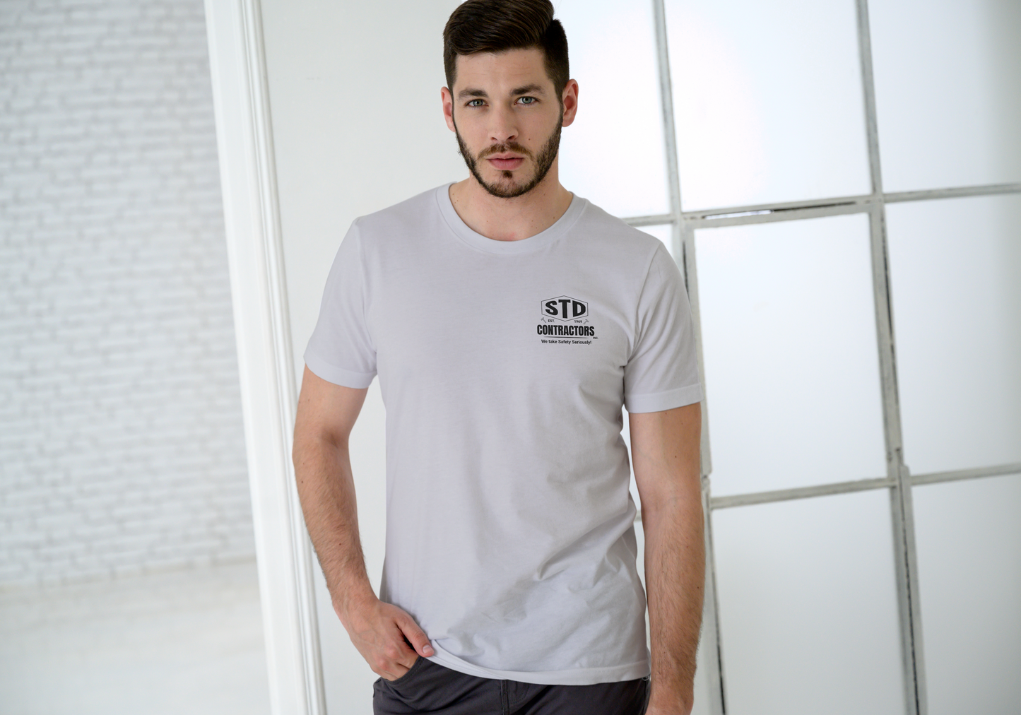 STD Contractors, T-SHIRT, UNISEX, COTTON