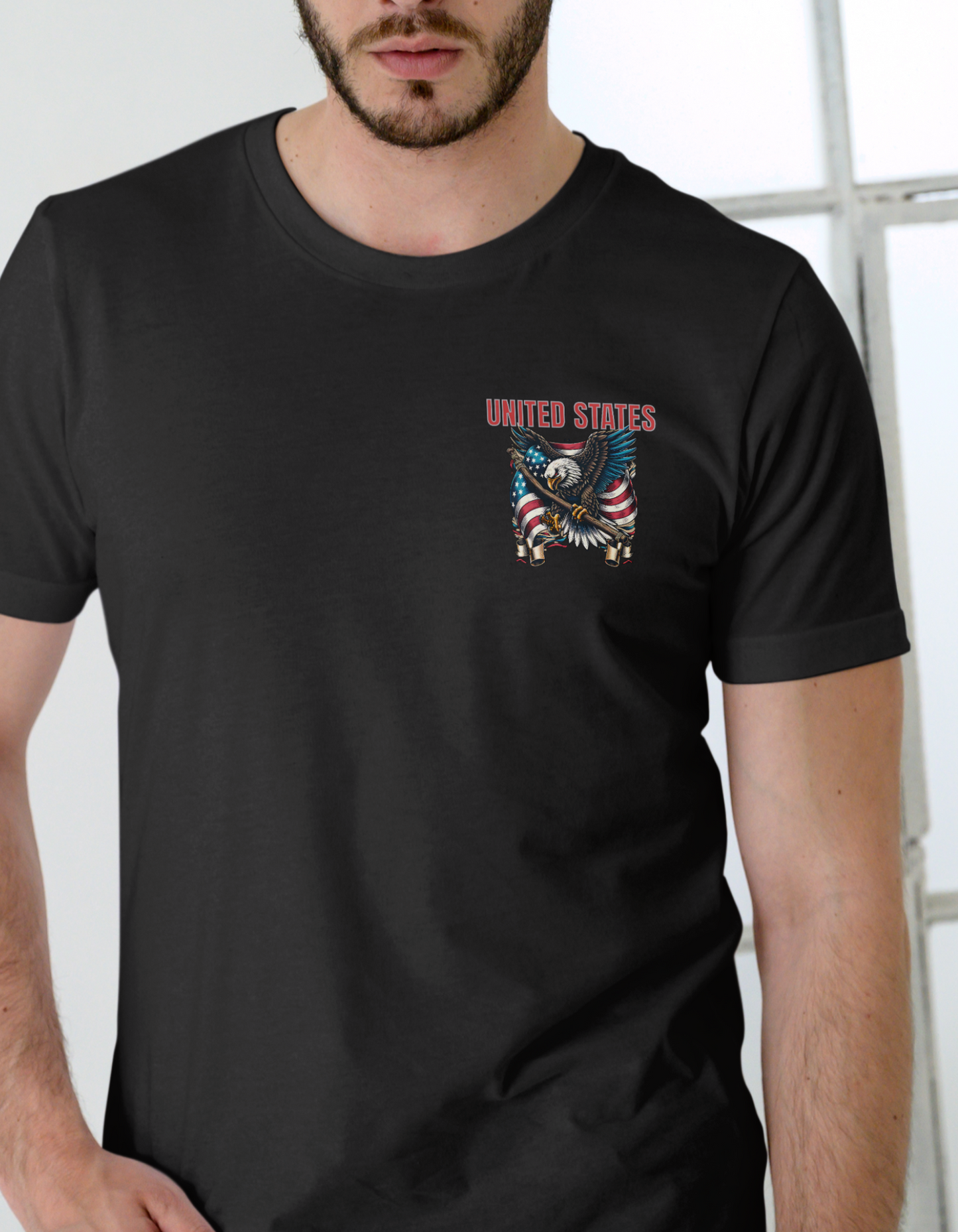 UNITED STATES LOVE IT OR LEAVE IT short sleeve shirt
