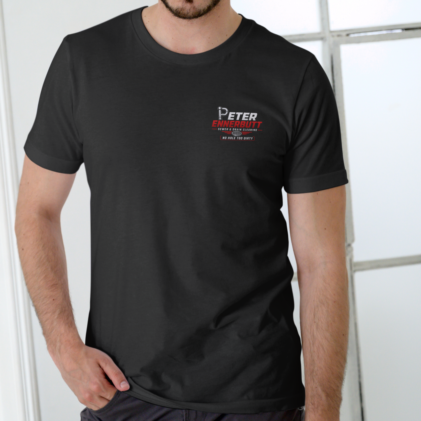 Peter Ennerbutt Sewer and Drain Cleaning Funny T-Shirt