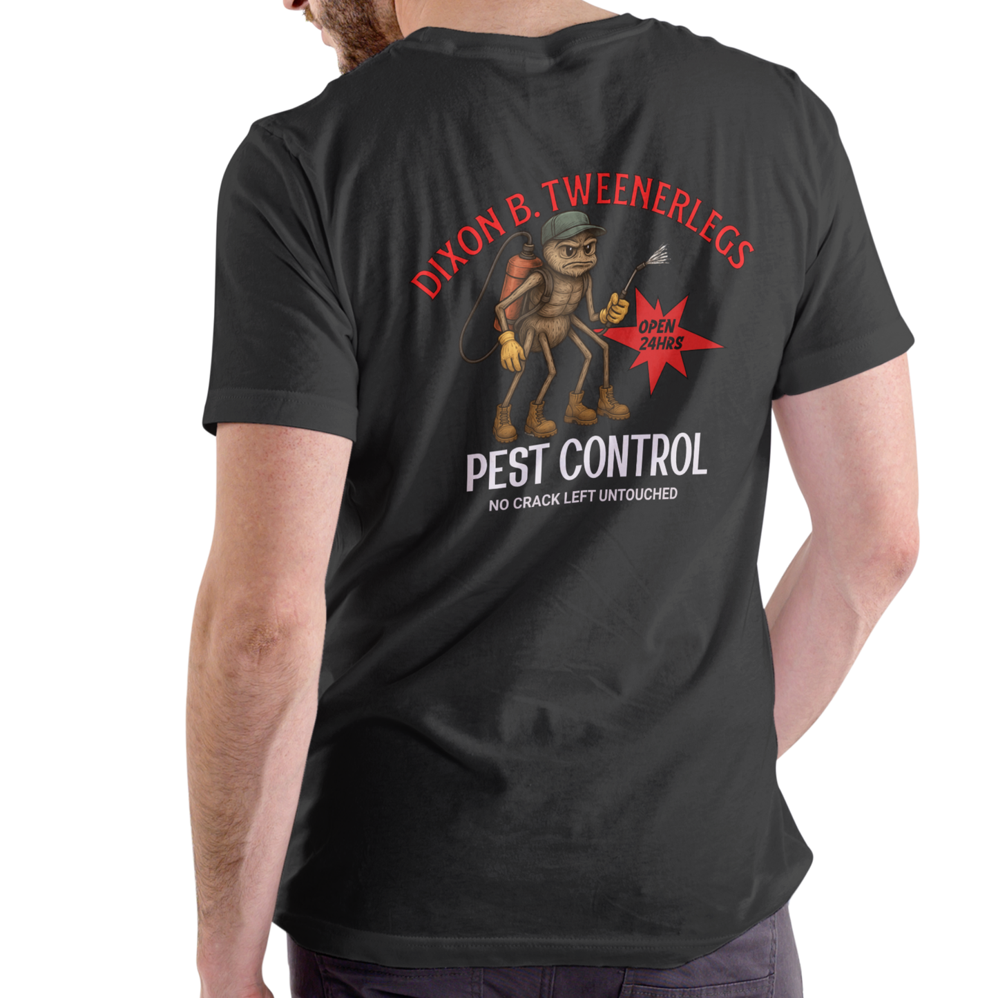 Dixon B Tweenerbutt Pest Control funny T Shirt, Unisex Cotton