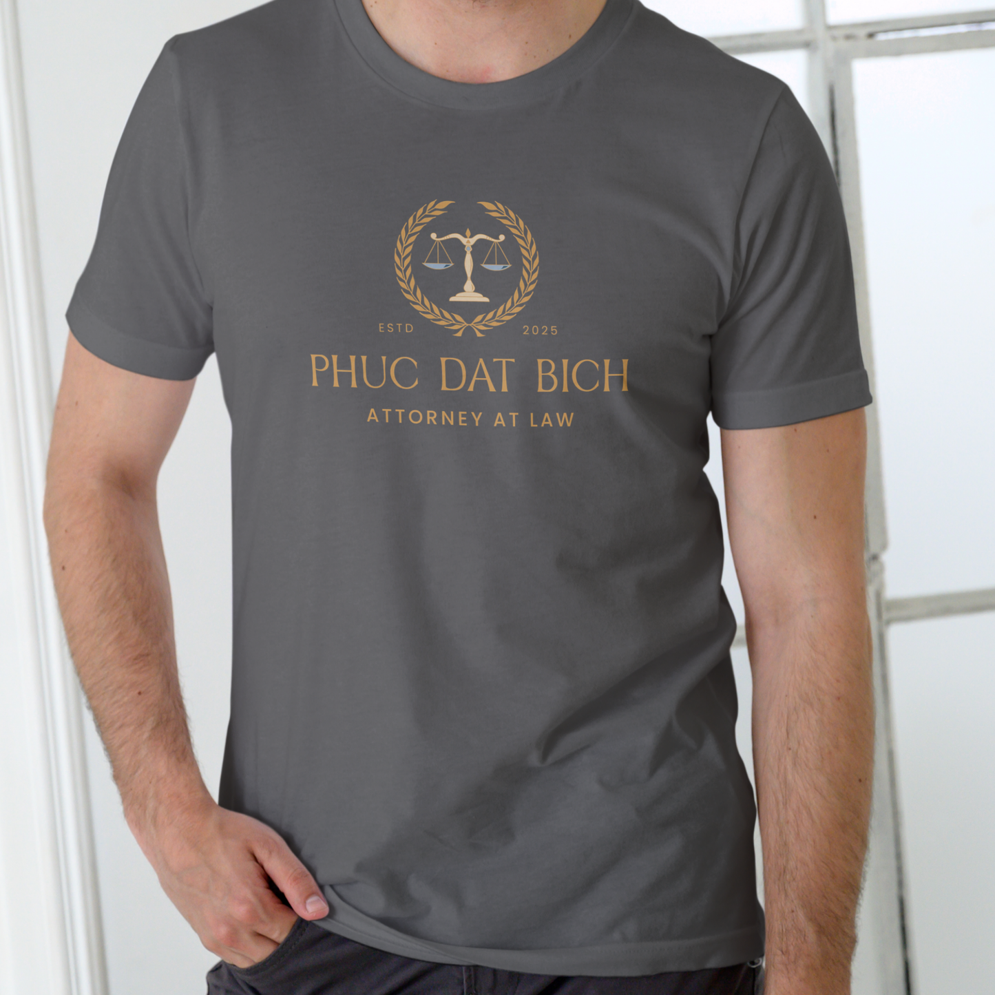 PHUC DAT BICH Attorney at law, Funny T Shirt Unisex Cotton